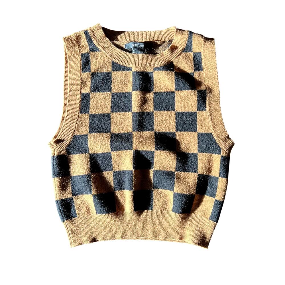 Checkered Vest